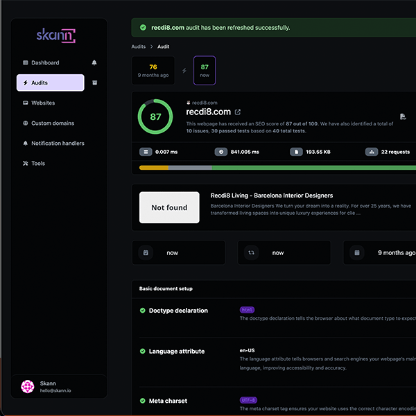 Skann - SEO made Easy